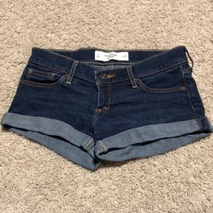 Abercrombie & Fitch blue jeans shorts